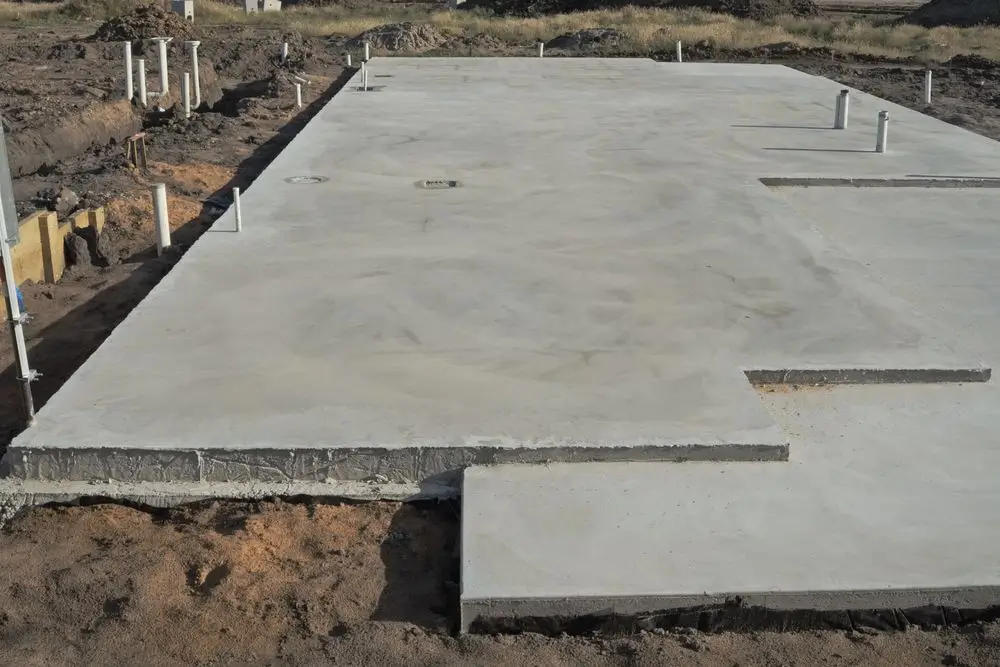 A high-quality Foundation Slabs installed by Northland Concrete Services, reinforcing the foundation for a new build.