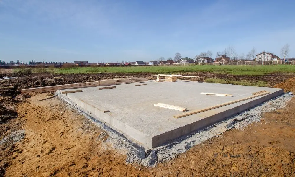 A smooth and level Foundation Slabs by Northland Concrete Services, ensuring a strong base for construction.